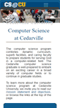 Mobile Screenshot of cs.cedarville.edu